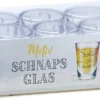 Motiv-Schnapsglas, 6er Set