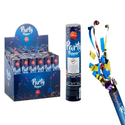 Party Popper "De Luxe", 20 cm