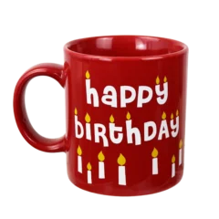 Könitz Becher "Happy Birthday" Rot