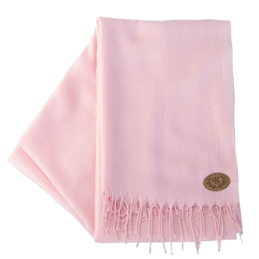 Schal im Pashmina-Stil in der Farbe Pink ohne Verpackung, K