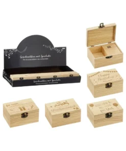 Geschenkbox mit Spieluhr zum Geburtstag