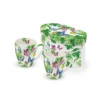 ppd Tassen-Set "Tropical Butterflies" in Geschenkbox, 2 Stück