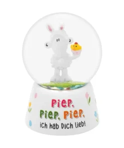 Sheepworld Traumkugel "Piep" ich hab dich lieb