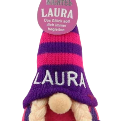 Personalisierter Glückswichtel - Laura