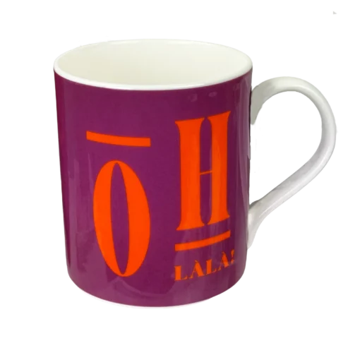 ppd Becher "Oh Lala!" aus feinem Porzellan