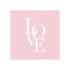 ppd Servietten "Love", 20 Stück, 25 x 25 cm