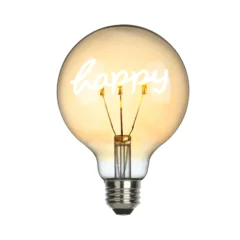 LED Leuchtmittel - Happy by Sompex, eingeschaltet