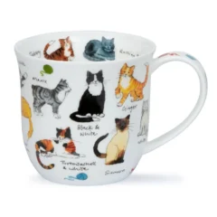Dunoon Becher Cumbrae "Cat Breeds"