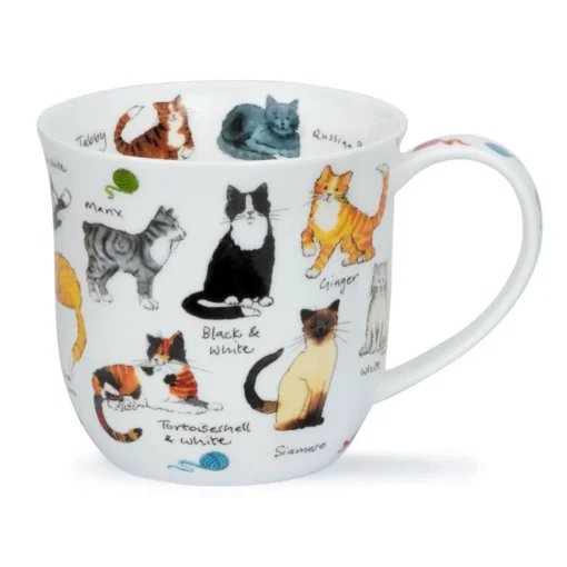 Dunoon Becher Cumbrae "Cat Breeds"