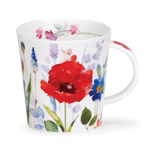 Dunoon Becher Lomond "Wild Garden - Poppy"