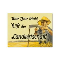 Magnet "Bier hilft der Landwirtschaft"