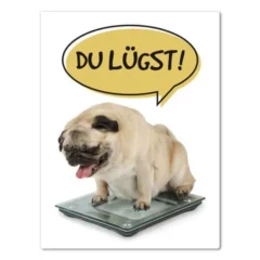 Magnet "Du lügst!"- Hund