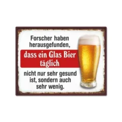 Magnet "Ein Glas Bier täglich"