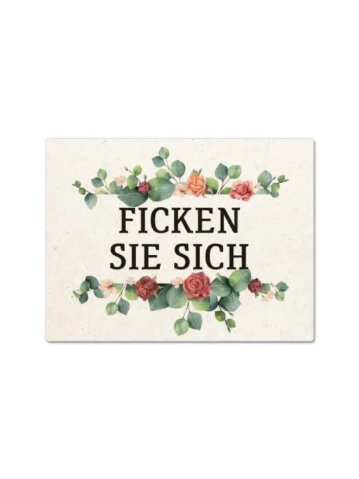 Magnet "Ficken Sie sich"