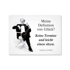 Magnet "Definition von Glück" von Harald Juhnke