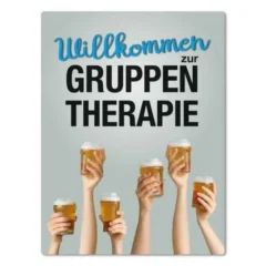 Magnet "Willkommen zur Gruppen Therapie"