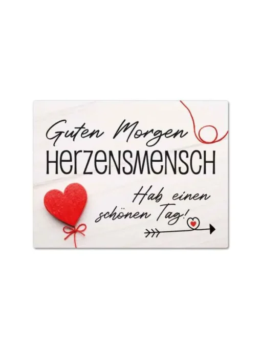 Magnet "Guten Morgen Herzensmensch"