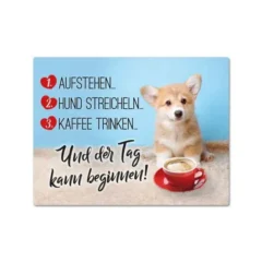 Magnet "Hund streicheln"