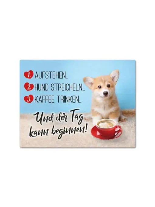 Magnet "Hund streicheln"