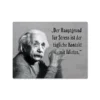 Magnet "Kontakt mit Idioten" mit Albert Einstein