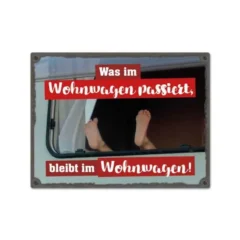 Magnet "Im Wohnwagen passiert"