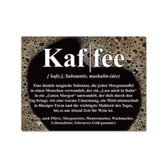 Magnet "Kaffee Definition"