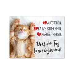 Magnet "Katze streicheln"