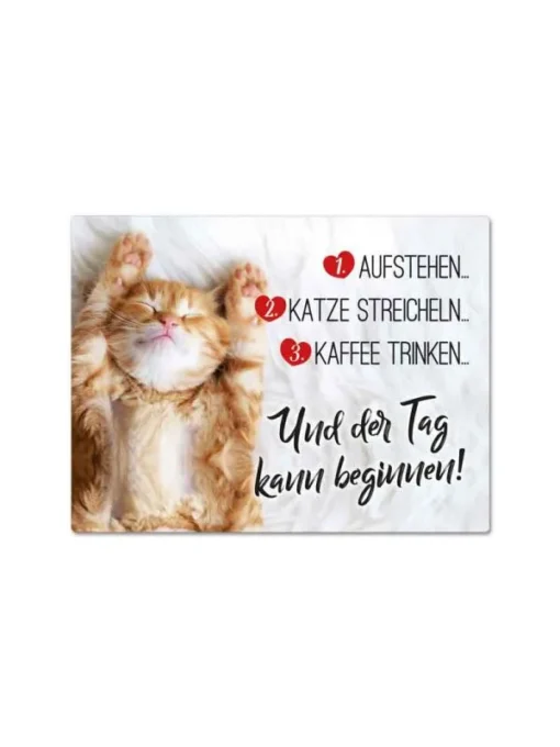 Magnet "Katze streicheln"