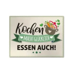 Magnet "Kochen macht glücklich"