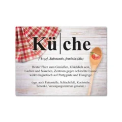 Magnet "Küche Definition"