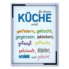 Magnet "In dieser Küche wird gefeiert"