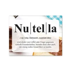 Magnet "Nutella Definition"