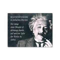 Magnet "Relativitätstheorie" mit Albert Einstein