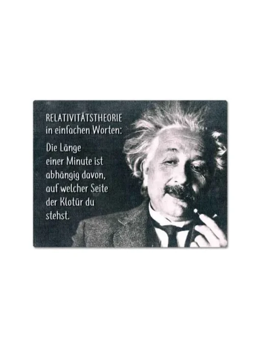 Magnet "Relativitätstheorie" mit Albert Einstein