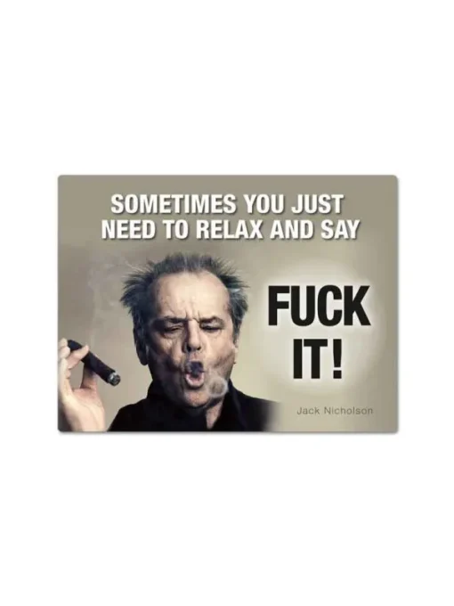 Magnet "You just need to relax" mit Jack Nicholson