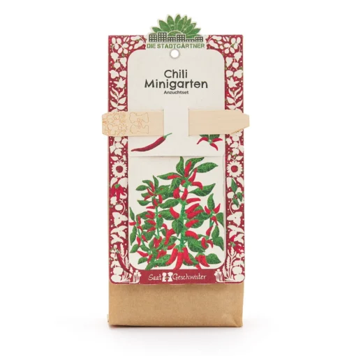 Die Stadtgärtner – Minigarten "Chili" Anzuchtset