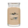 Yankee Candle Duftkerze - Amber & Sandalwood, Großes Glas