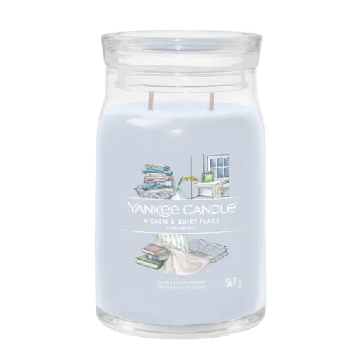 Yankee Candle Duftkerze - Calm & Quiet Place, Großes Glas