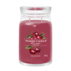 Yankee Candle Duftkerze - Black Cherry, Large Glas