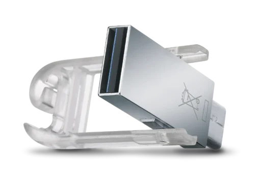 Zeigt den USB-Stick einzeln, Seite mit USB-A