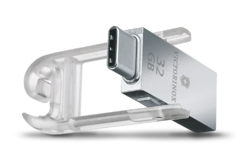 Zeigt den USB-Stick einzeln, Seite mit USB-C