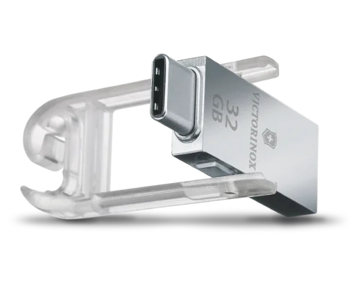 Victorinox - Schweizer Taschenmesser @Work USB-Stick, einzeln mit dem USB-C-Anschluss