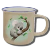 Handgemachte Tasse "Koala" mit Wunschname