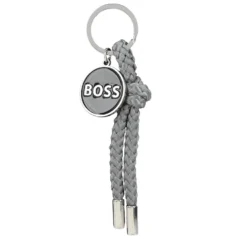 Schlüsselanhänger "Boss" - geknotete Kordel