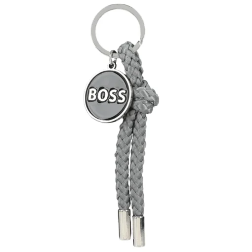 Schlüsselanhänger "Boss" - geknotete Kordel