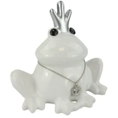 Spardose und Dekofigur "Froschkönig"