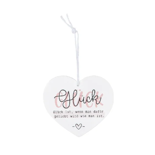 Geschenk-Anhänger "Liebeswunder" aus Holz - Glück