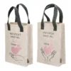 Geschenktasche "Herzchen" aus Filz