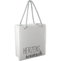 Spardose "Herzenswunsch" aus Porzellan