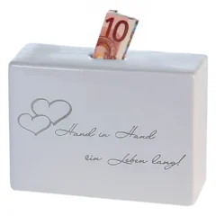 Spardose "Promise" mit Spruch